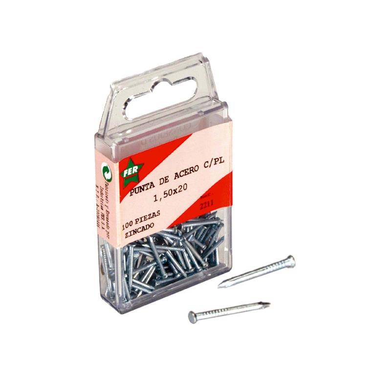 WOOD NAILS 2X40 45PCS FER